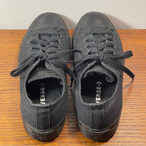 Converse Chuck Taylors All Star, Black Monochrome, Unisex - Picture 4 of 12